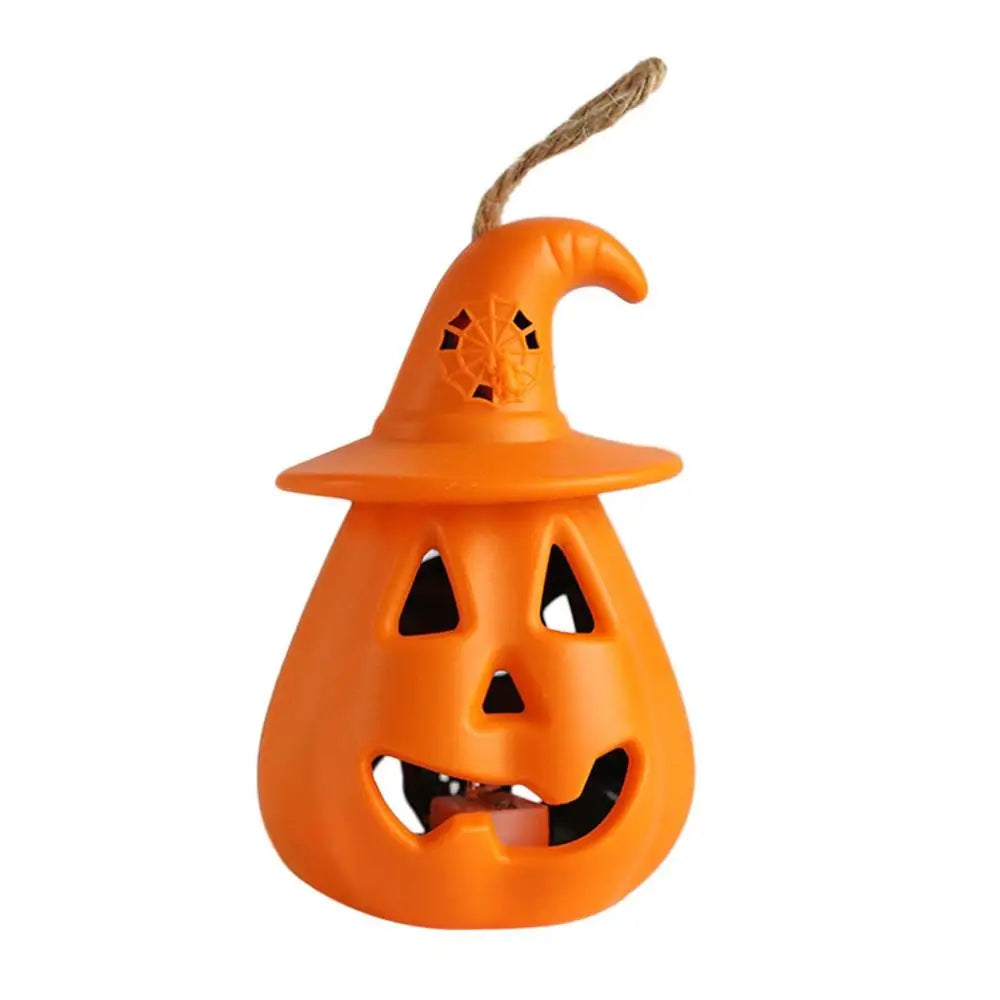 LED Halloween Pumpkin Light Lamp Home Garden Party Outdoor Halloween Decoration Lantern Light New Hooded Scary Skull Lamp